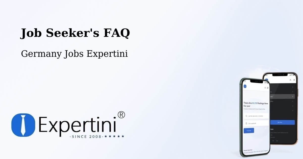 Job Seeker FAQ – Hof - Germany Jobs Expertini